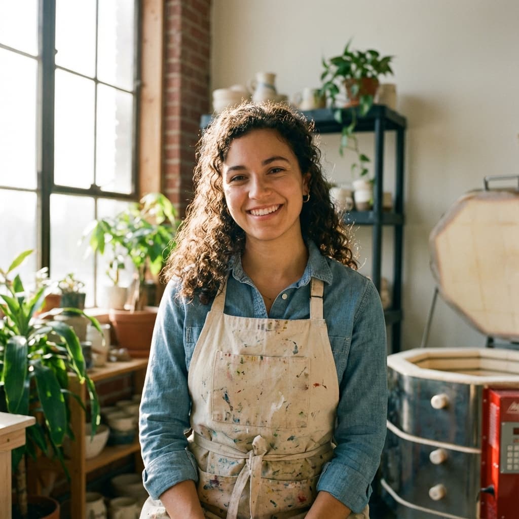 Professional working